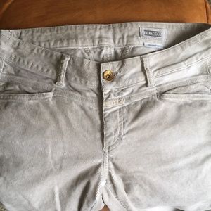 Closed fine corduroy pant in faded grey size 28